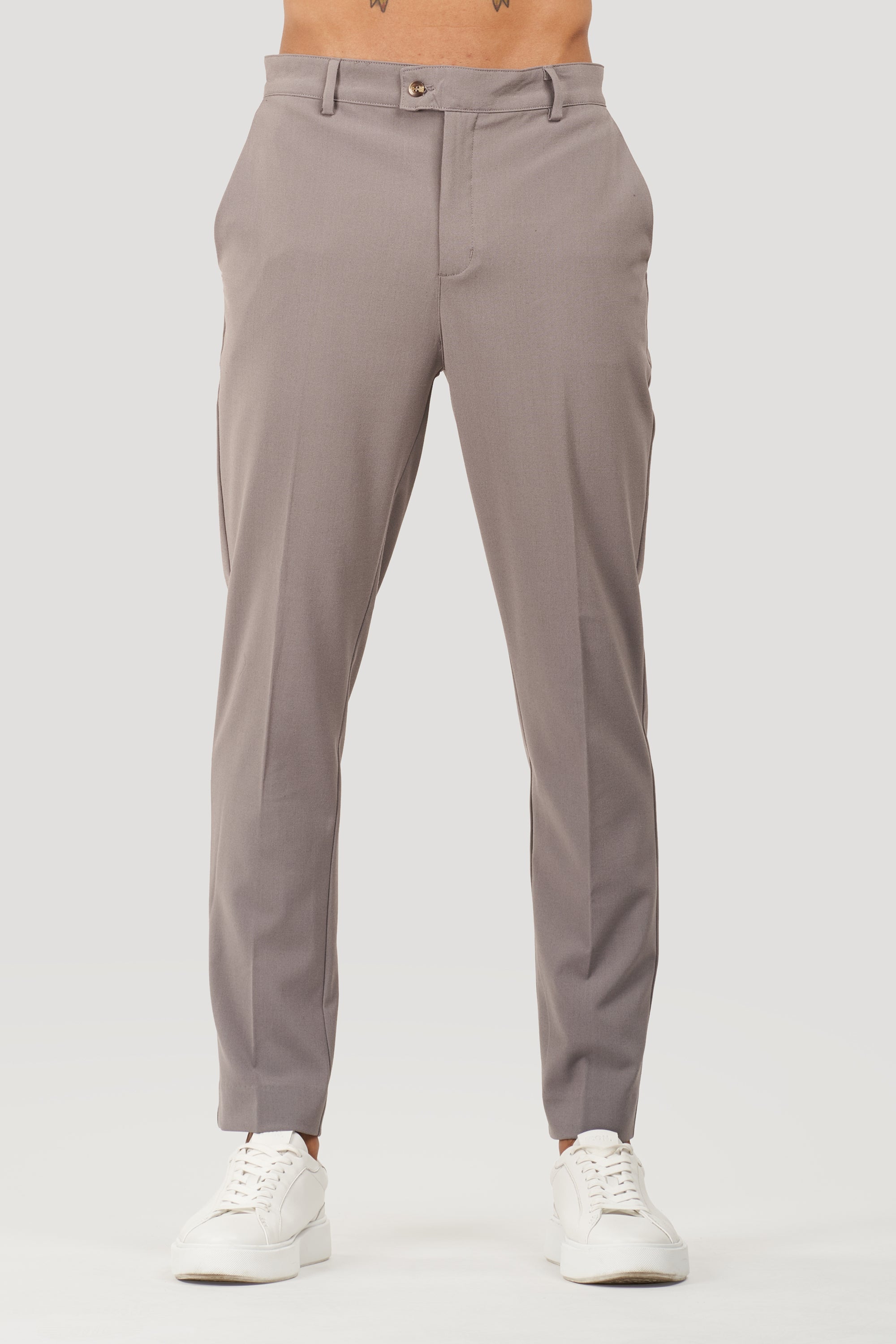 Milano Oryzonwear Men's Tailored Trousers Grey