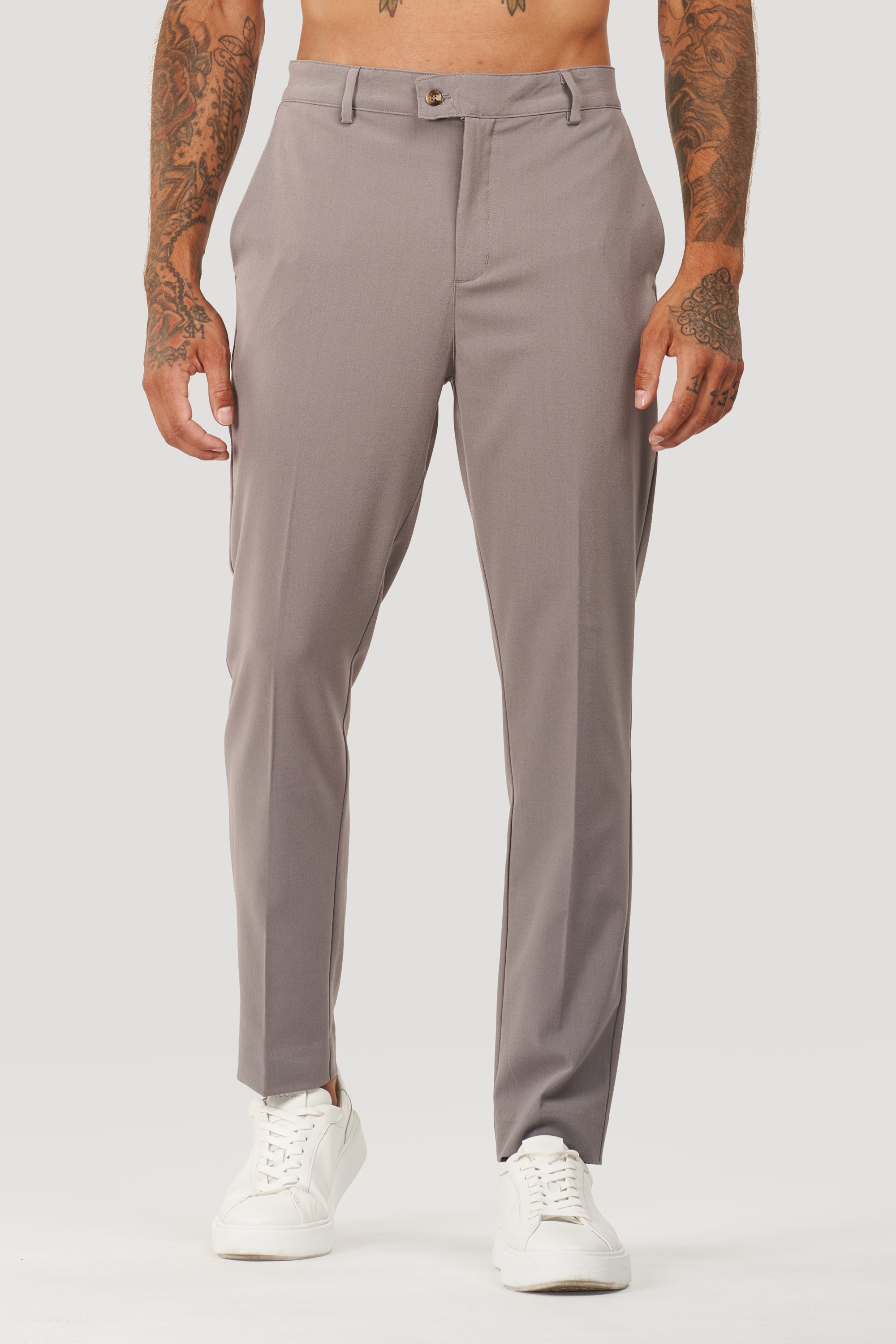 Milano Oryzonwear Men's Tailored Trousers Grey