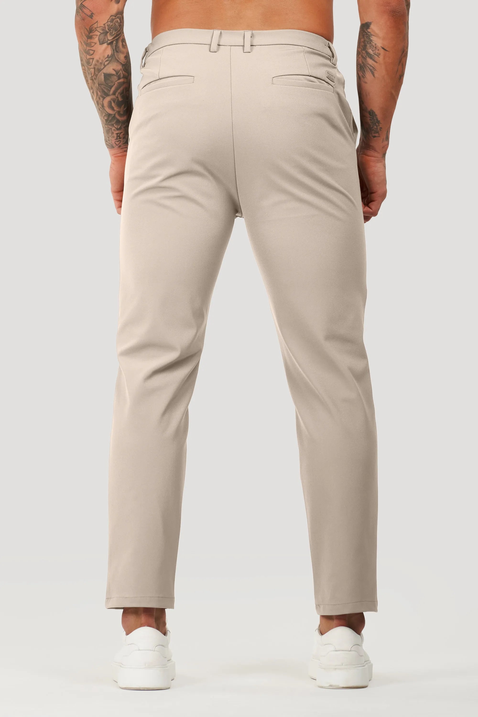 Men's Tailoring Trousers Tech Oryzonwear Beige