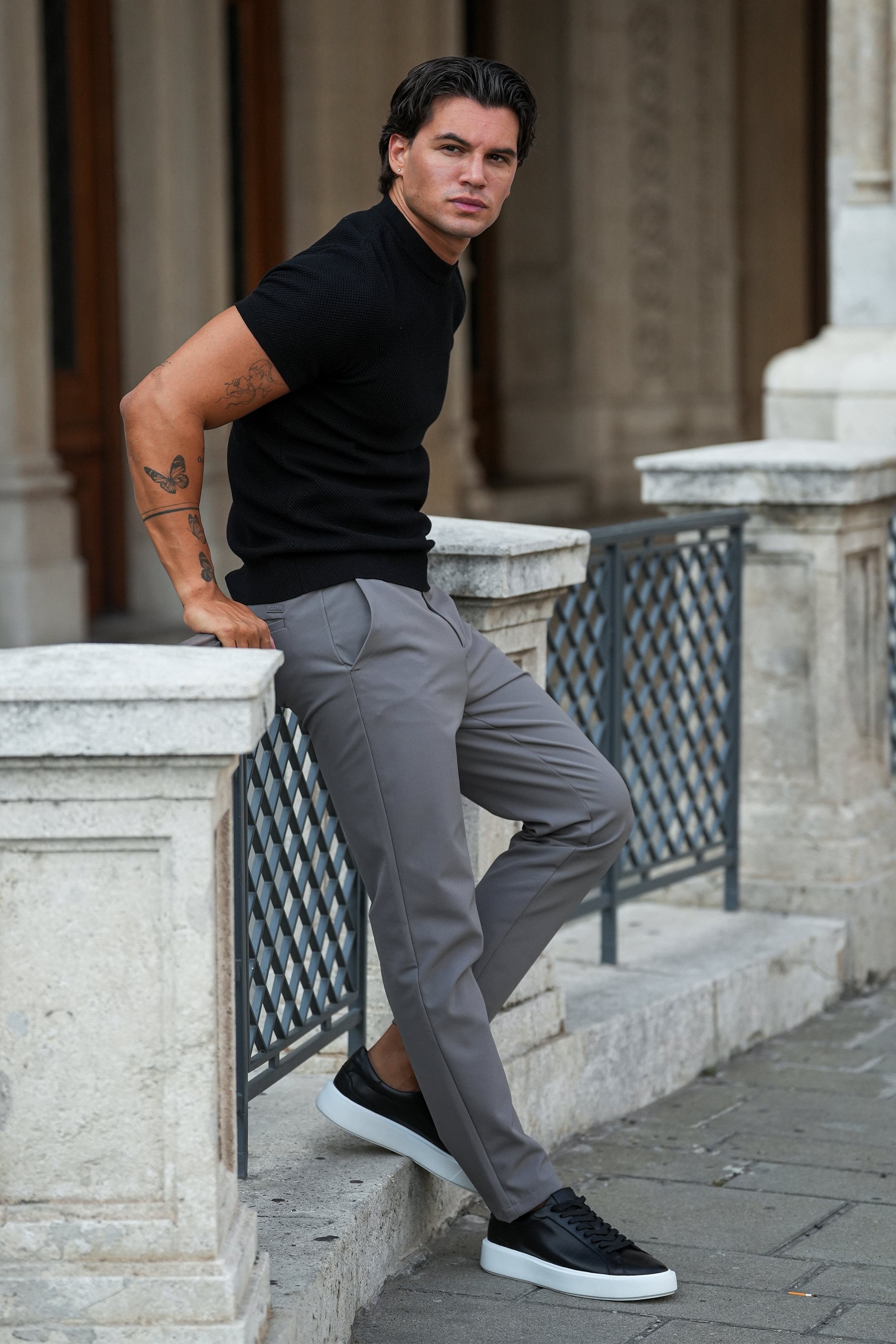 Men's Tailoring Trousers Tech Oryzonwear Grey