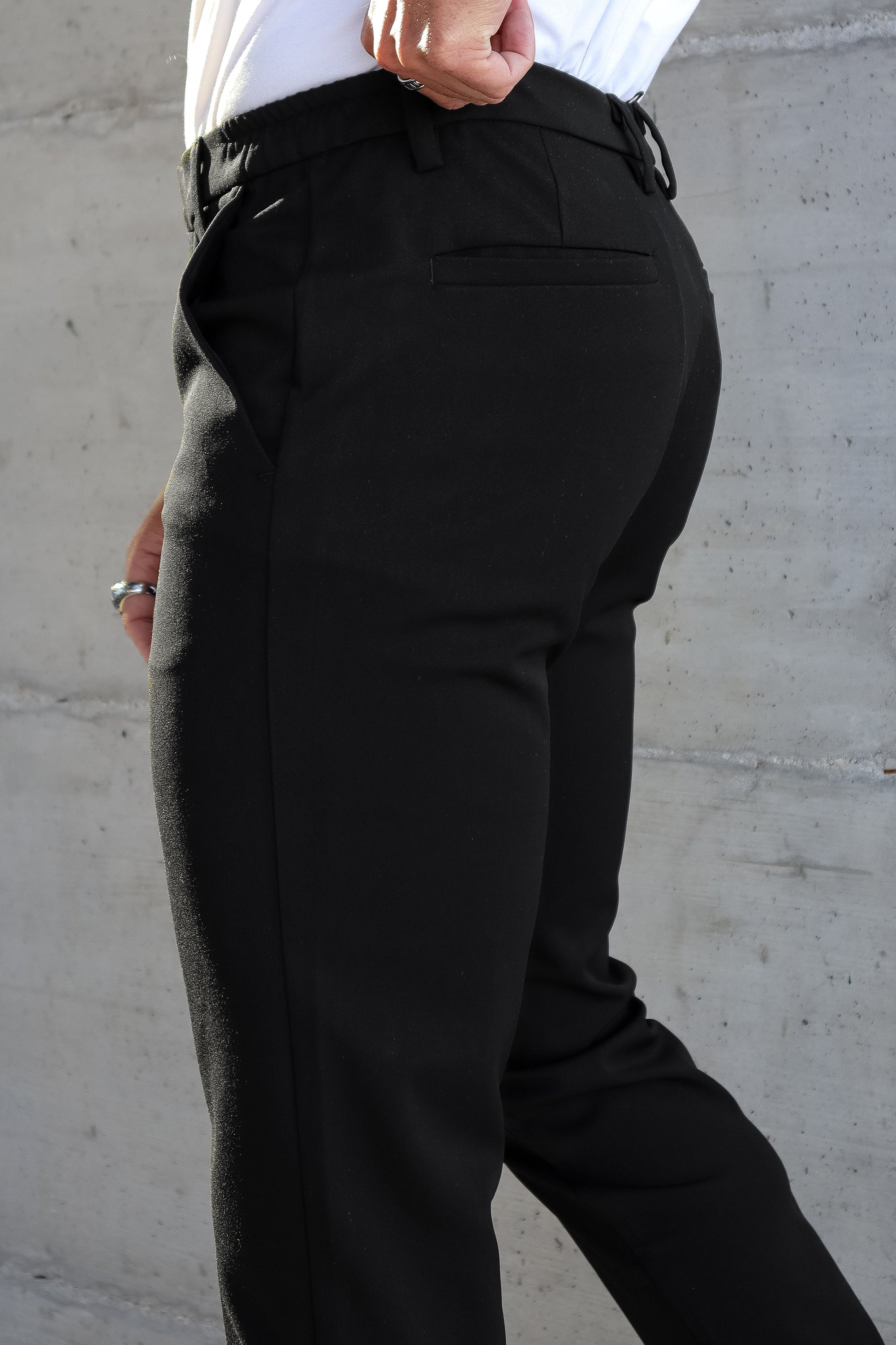 Santis Oryzonwear Men's Dress Pants Black