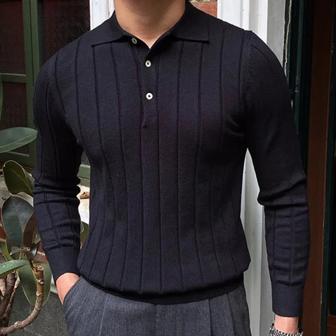 Oryzonwear Long Sleeve Polo Shirt