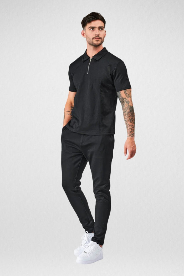 Oryzonwear Zip Polo Shirt