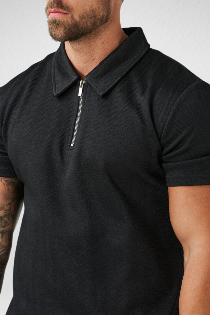 Oryzonwear Zip Polo Shirt