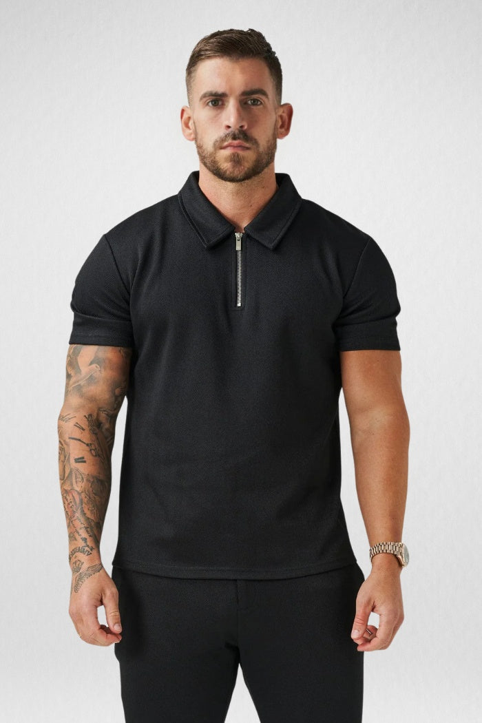 Oryzonwear Zip Polo Shirt
