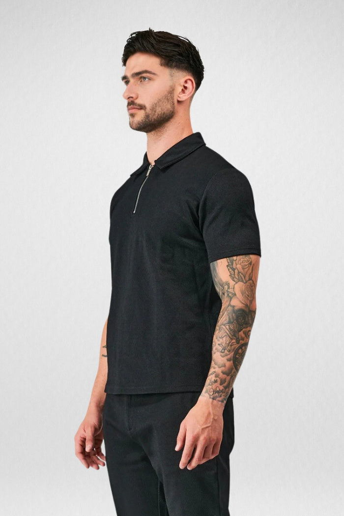 Oryzonwear Zip Polo Shirt