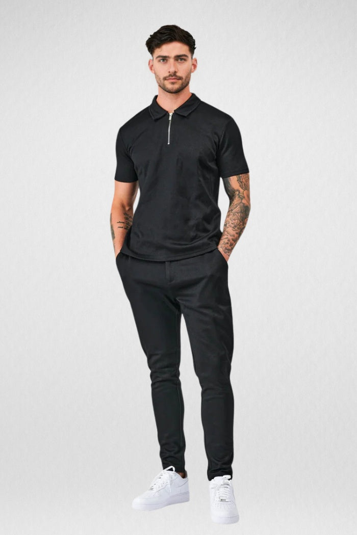 Oryzonwear Zip Polo Shirt