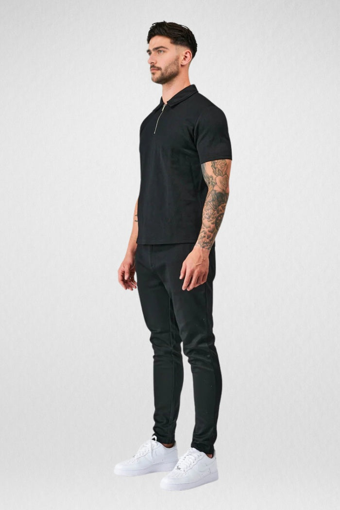 Oryzonwear Zip Polo Shirt