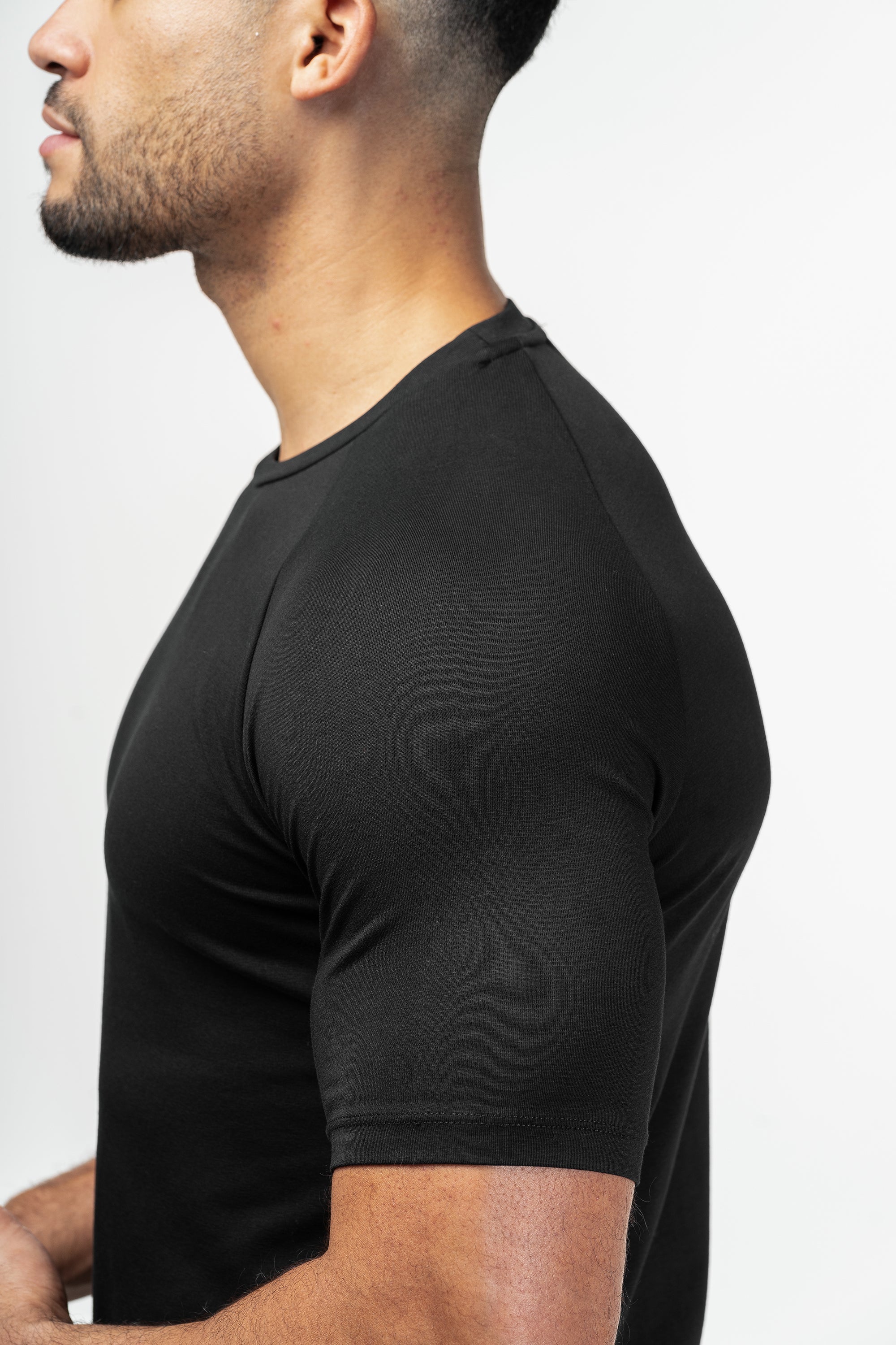 Oryzonwear Men's Black T-Shirt