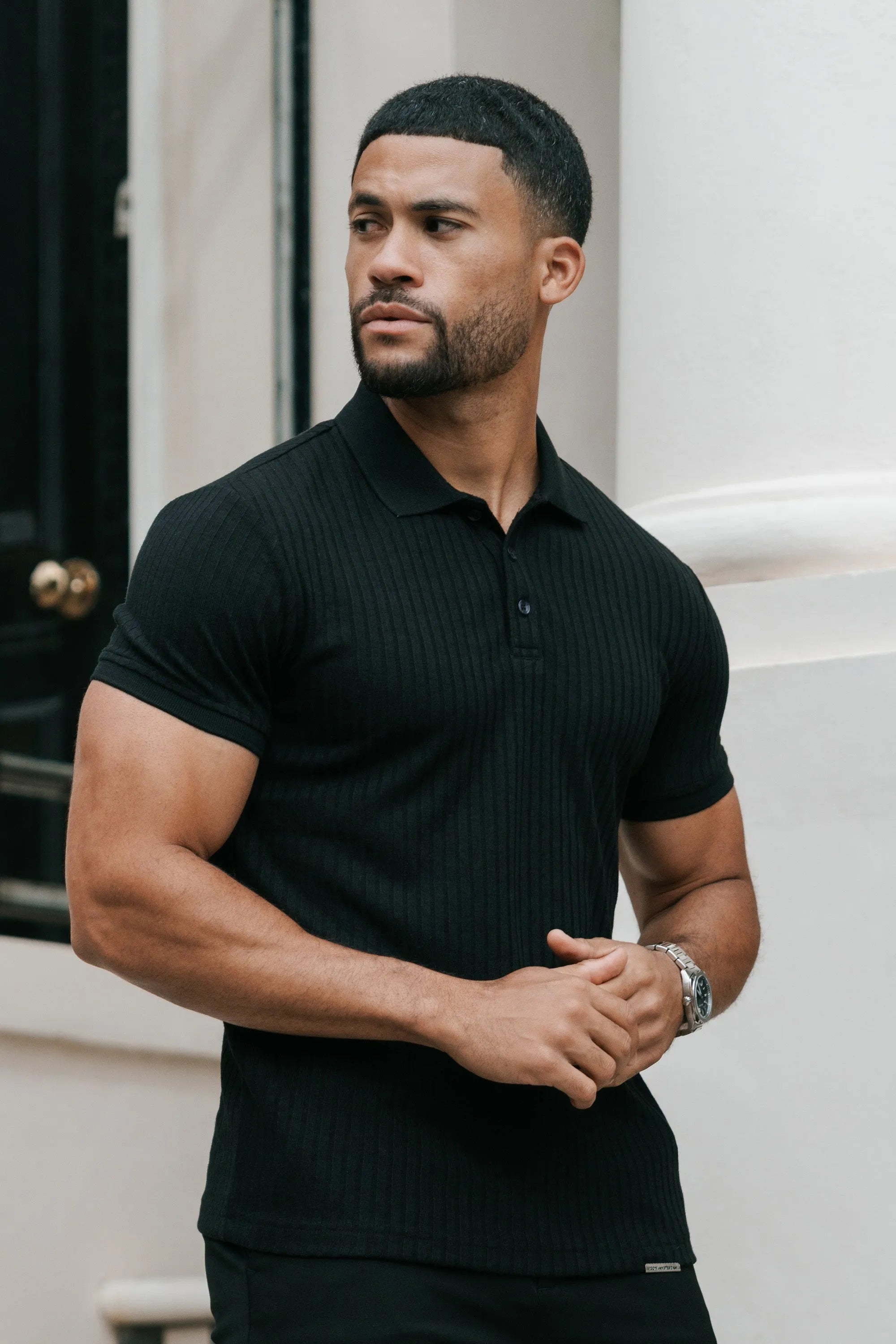 Milano Oryzonwear Men's Polo Shirt Black