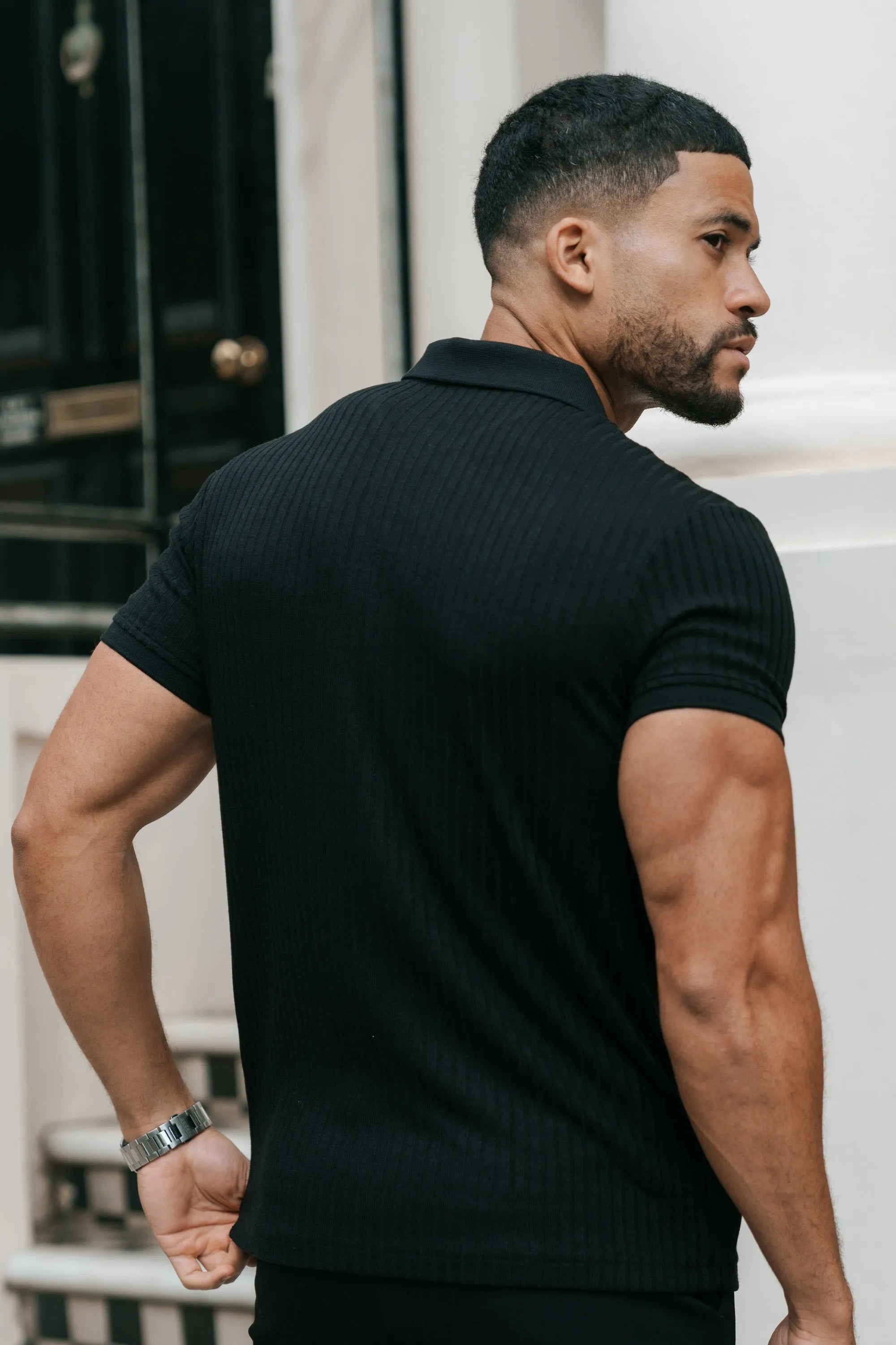 Milano Oryzonwear Men's Polo Shirt Black
