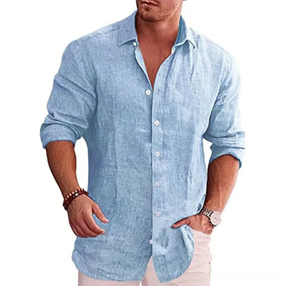 Porto Men’s Linen Shirt