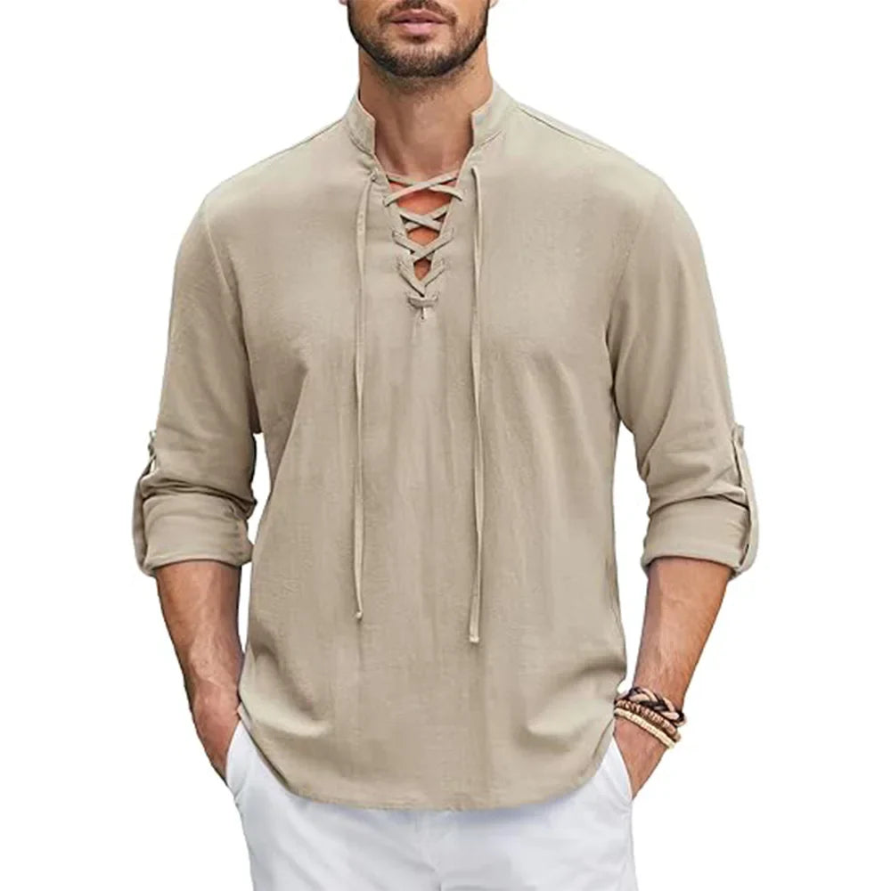 Lagunas Men’s Linen Shirt
