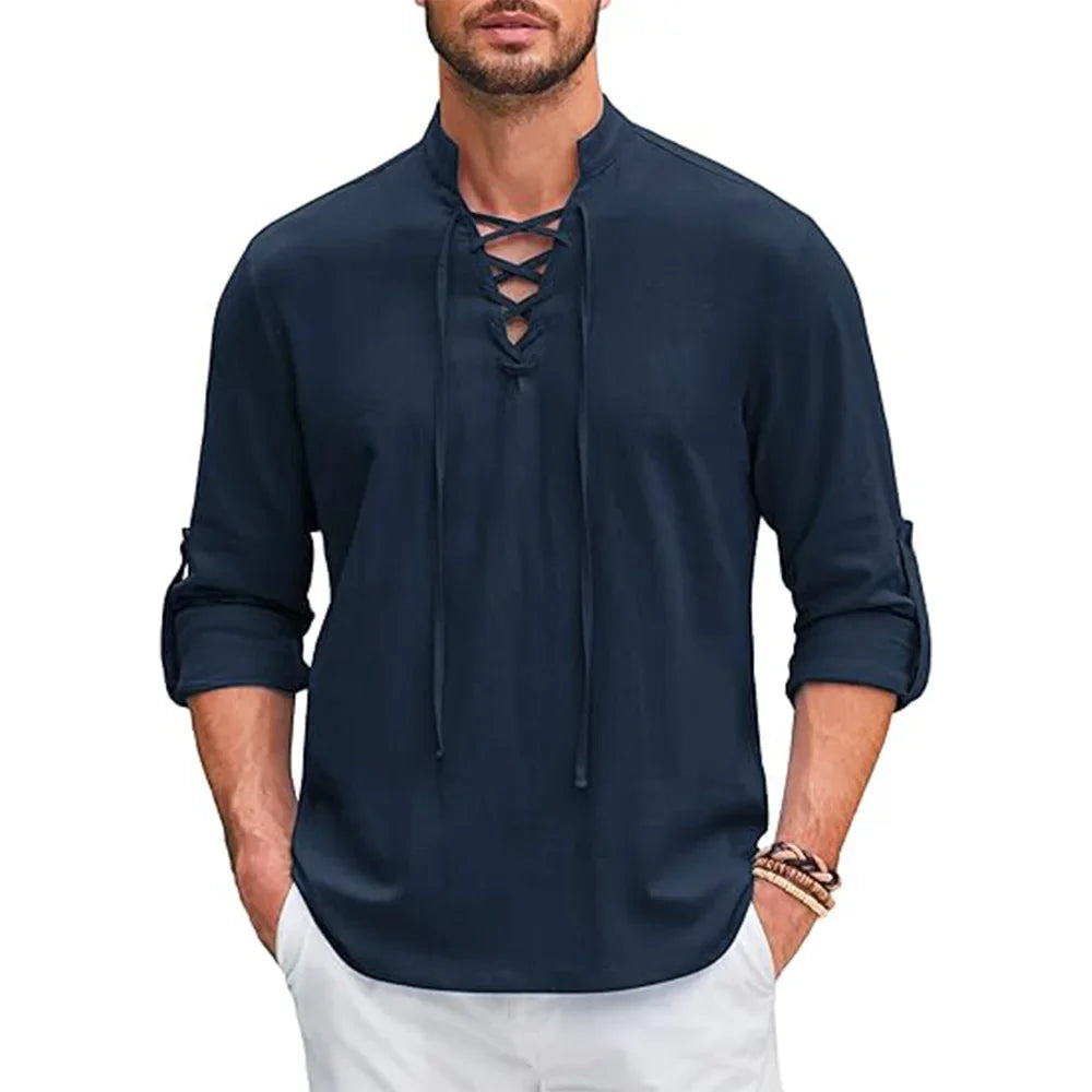 Lagunas Men’s Linen Shirt