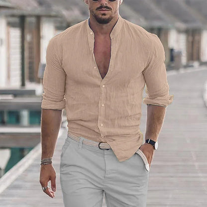 Orlandi Men’s Linen Shirt