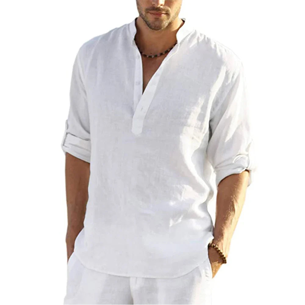 Pipa Men’s Linen Shirt