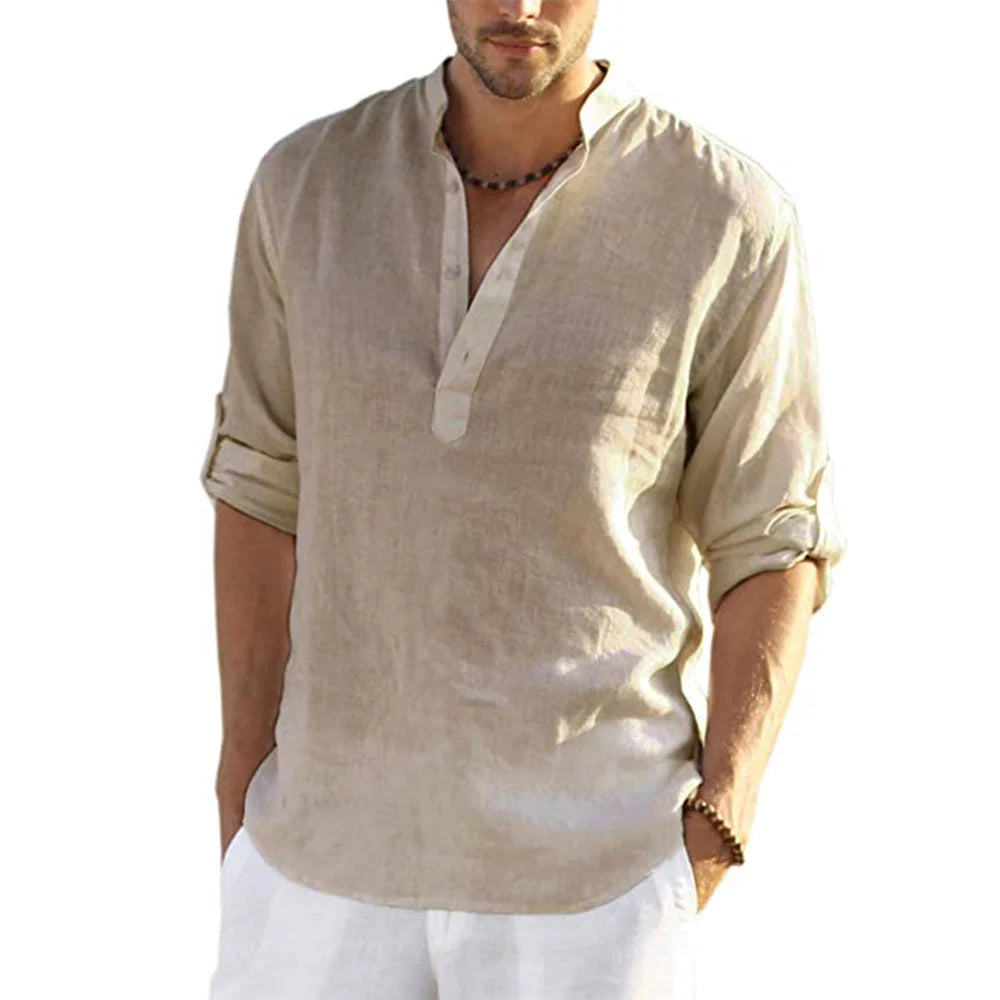 Pipa Men’s Linen Shirt