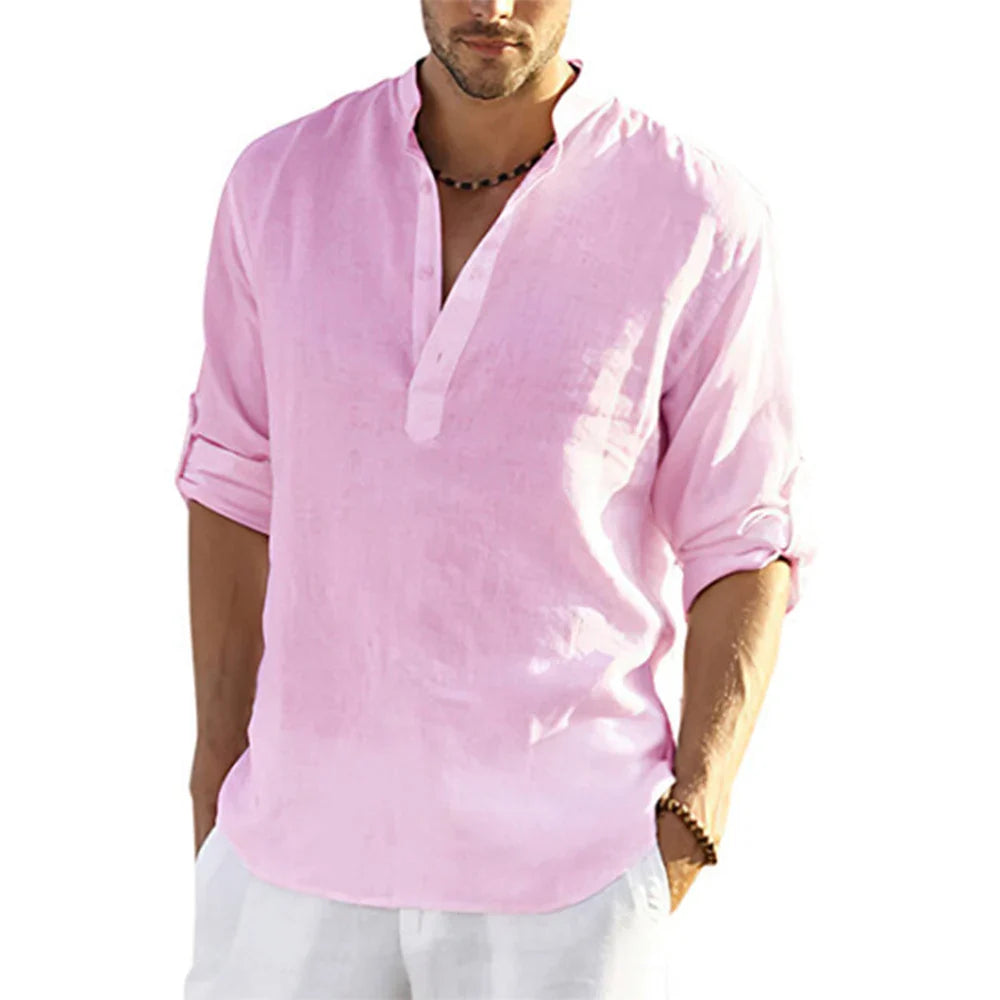 Pipa Men’s Linen Shirt