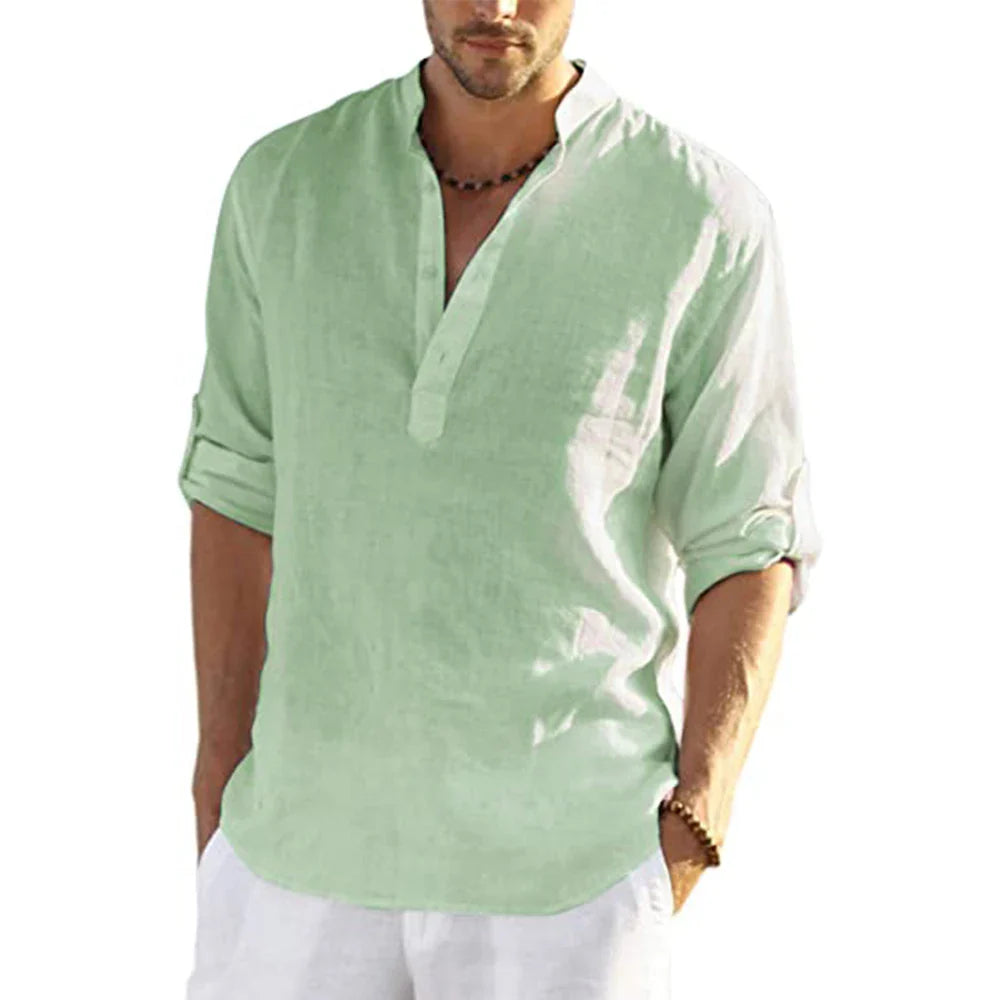 Pipa Men’s Linen Shirt