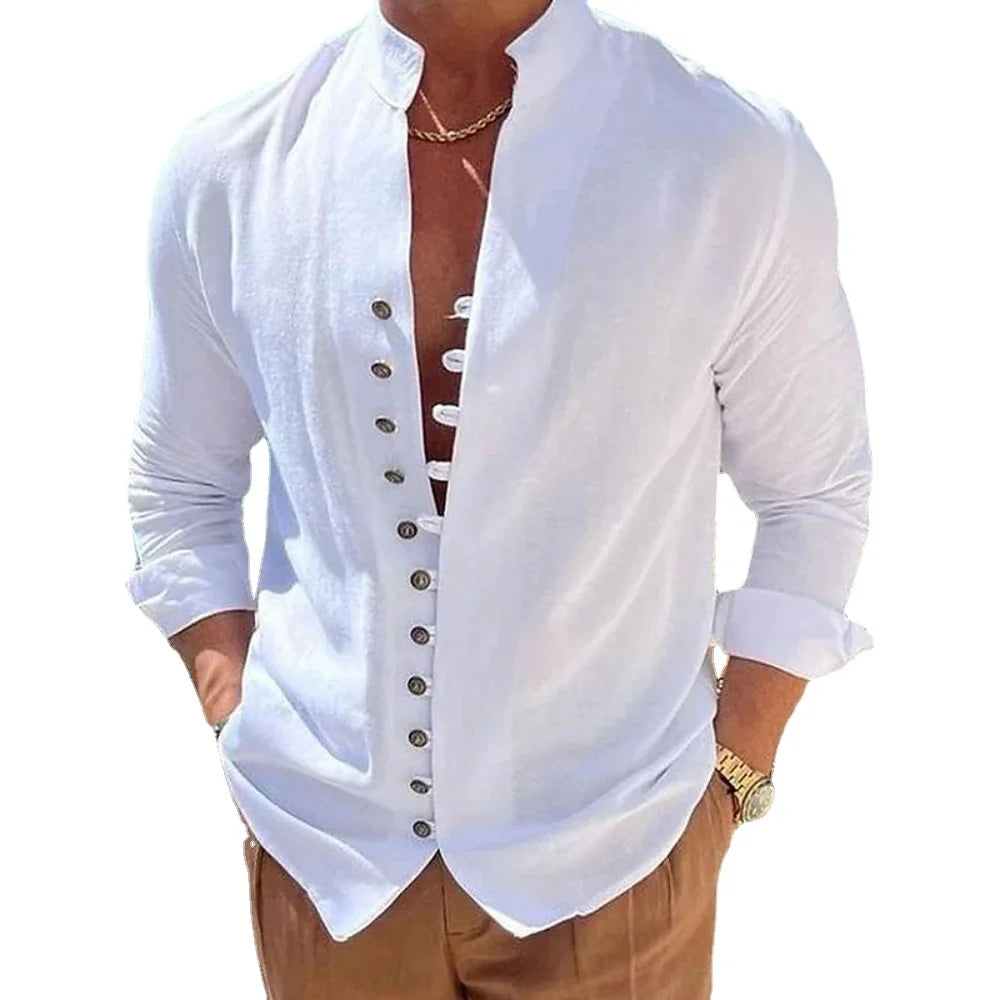Platoni Men’s Linen Shirt