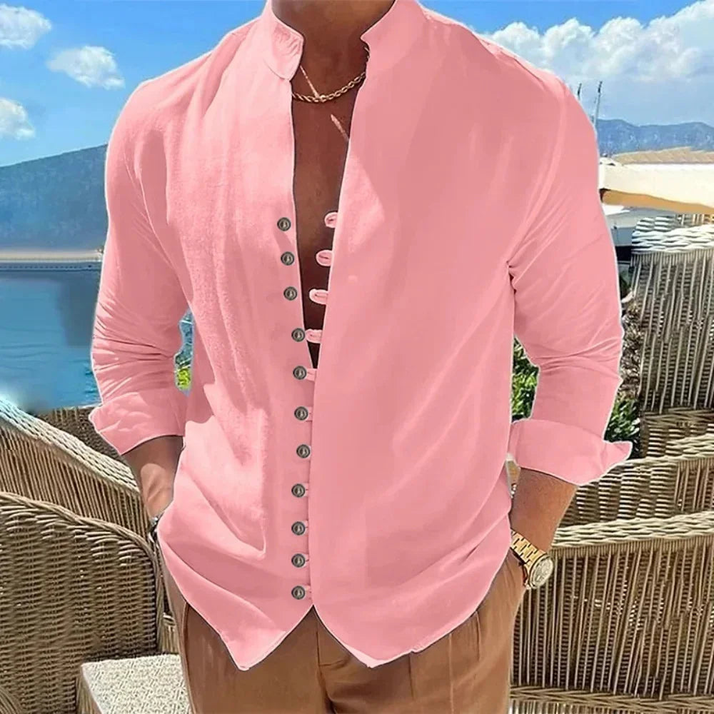 Platoni Men’s Linen Shirt