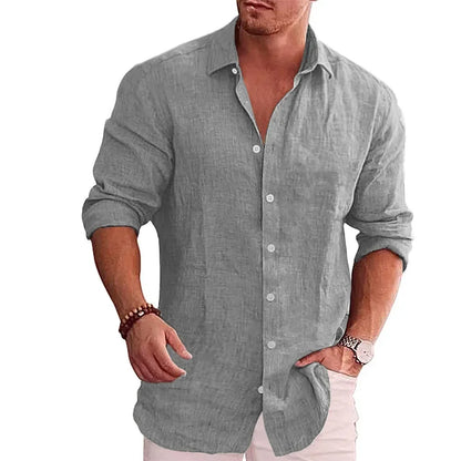 Porto Men’s Linen Shirt