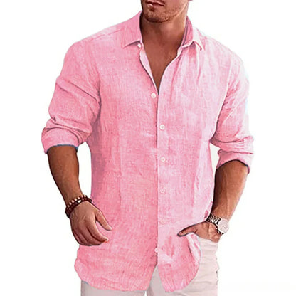 Porto Men’s Linen Shirt