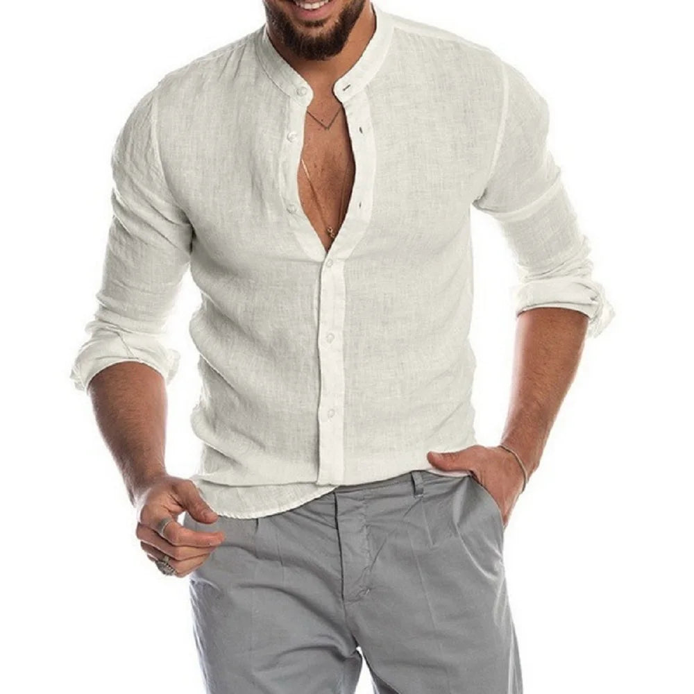 Sandeski Men’s Linen Shirt