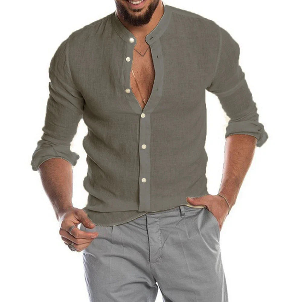 Sandeski Men’s Linen Shirt