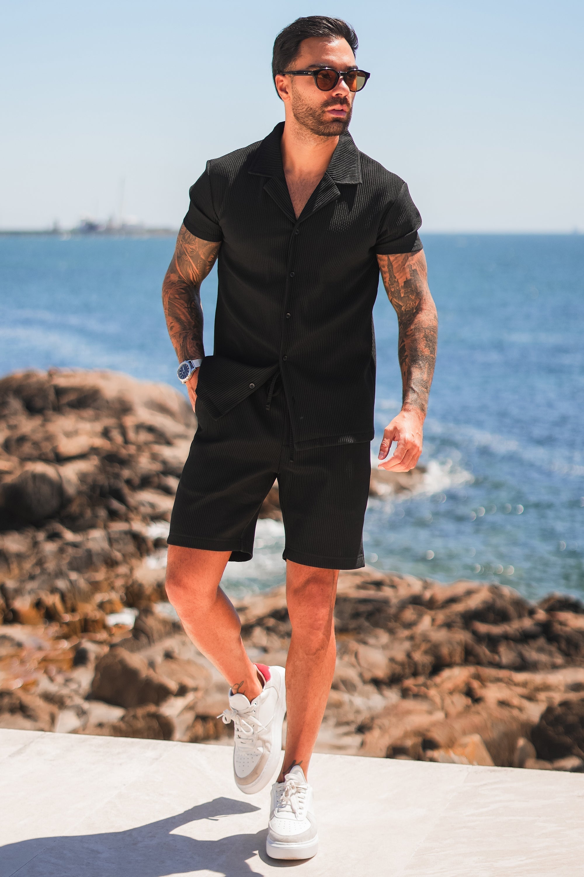 Oryzonwear Men's Short Sleeve Shirt
