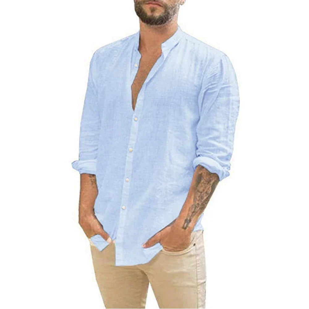 Trancoso Men’s Linen Shirt