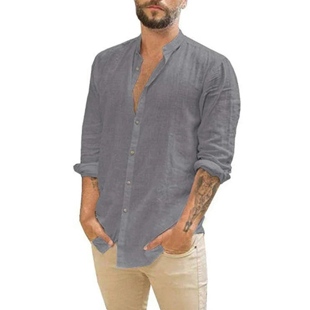 Trancoso Men’s Linen Shirt