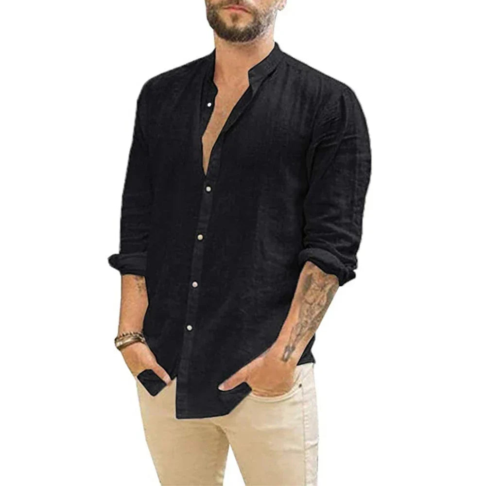 Trancoso Men’s Linen Shirt