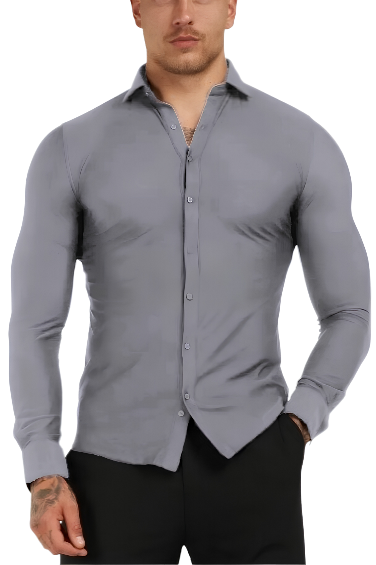 Oryzonwear Ice Mesh Dress Shirt