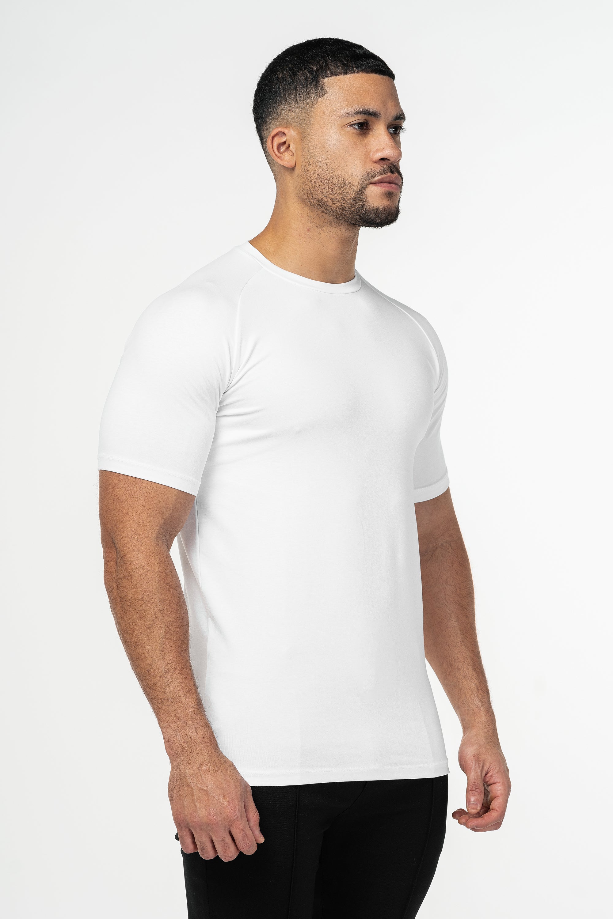 Oryzonwear Men's White T-Shirt