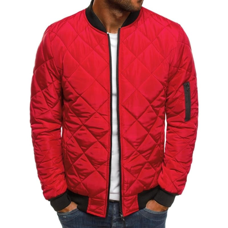 Oryzonwear Men's Lined Winter Jacket