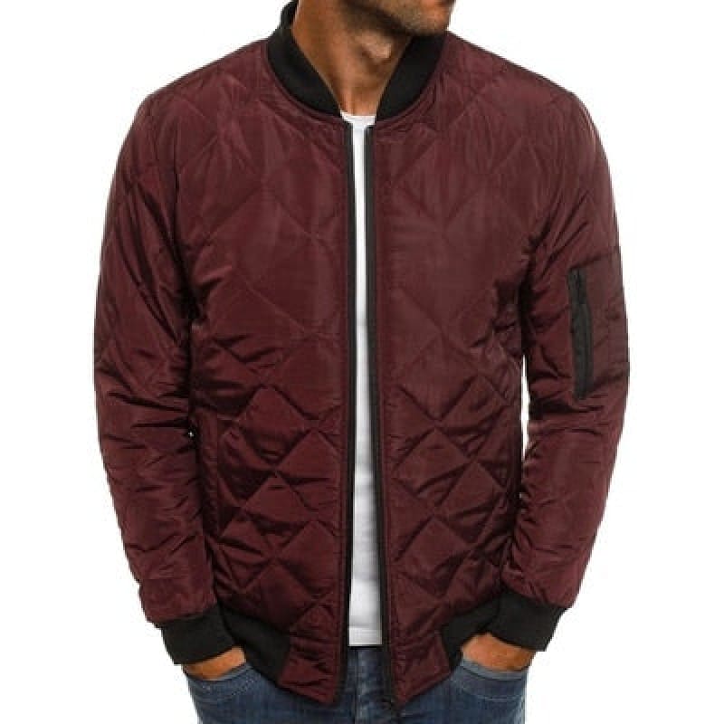 Oryzonwear Men's Lined Winter Jacket