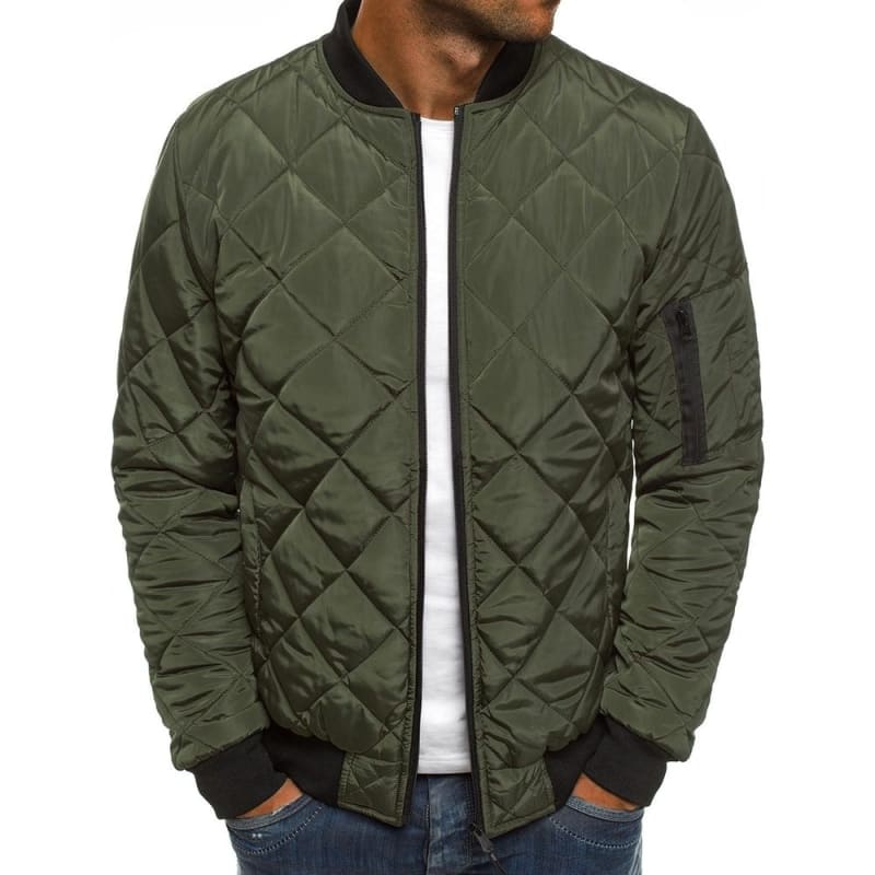 Oryzonwear Men's Lined Winter Jacket