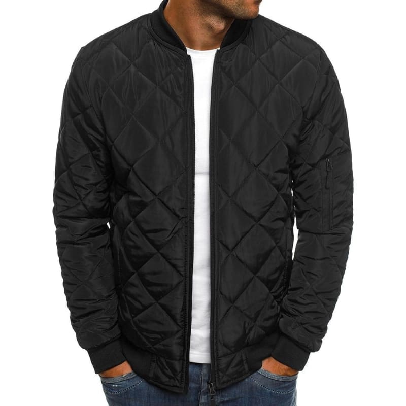 Oryzonwear Men's Lined Winter Jacket