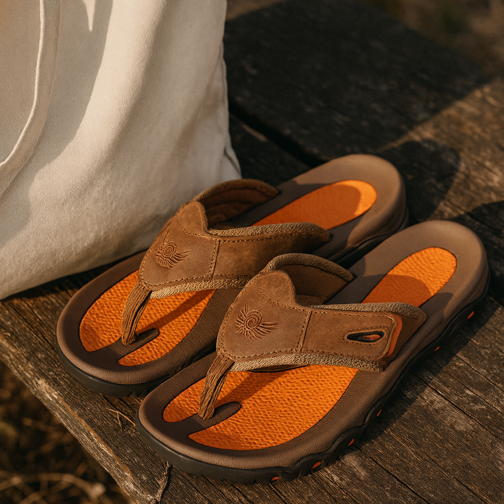 LANGFORD LEATHER SANDALS
