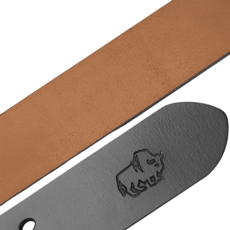 Oryzonwear Bison Denim Men's Leather Belt