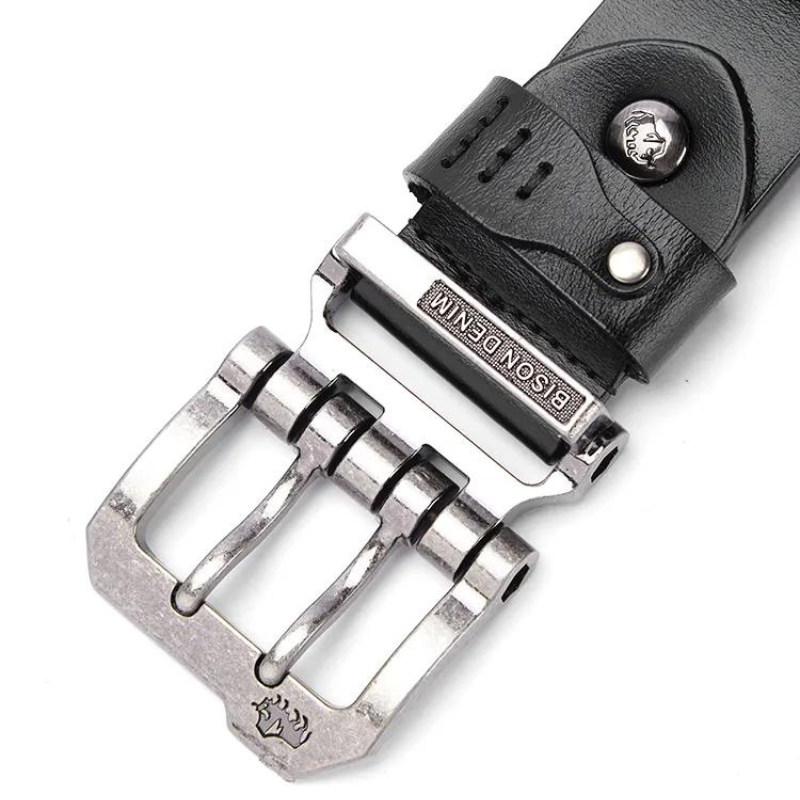 Oryzonwear Bison Denim Men's Leather Belt