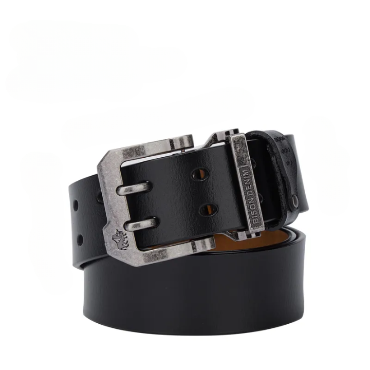 Oryzonwear Bison Denim Men's Leather Belt