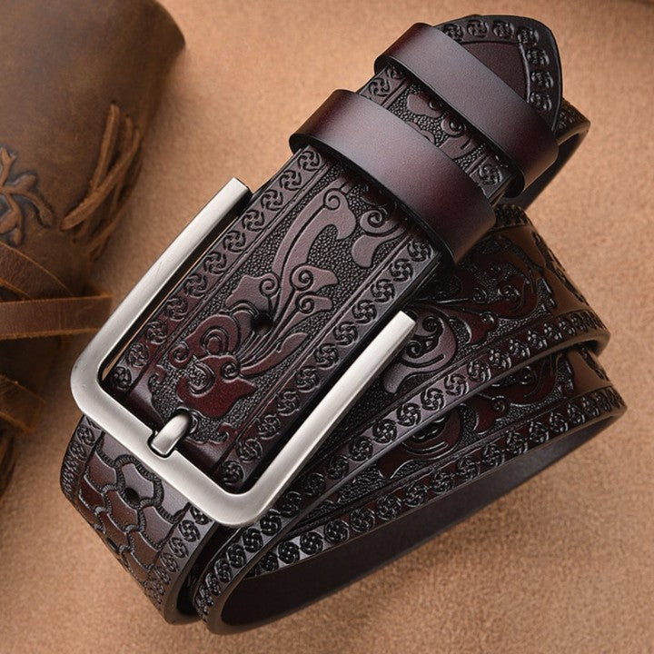 Oryzonwear Orion Men's Leather Belt
