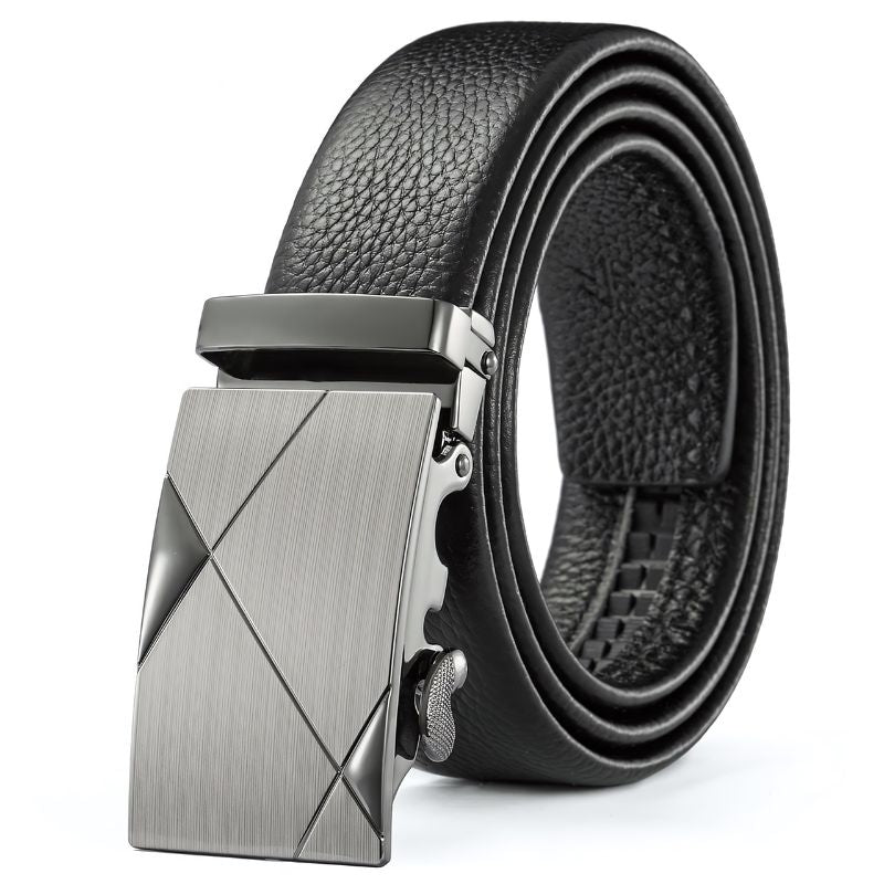Oryzonwear Men's Leather Dress Belt