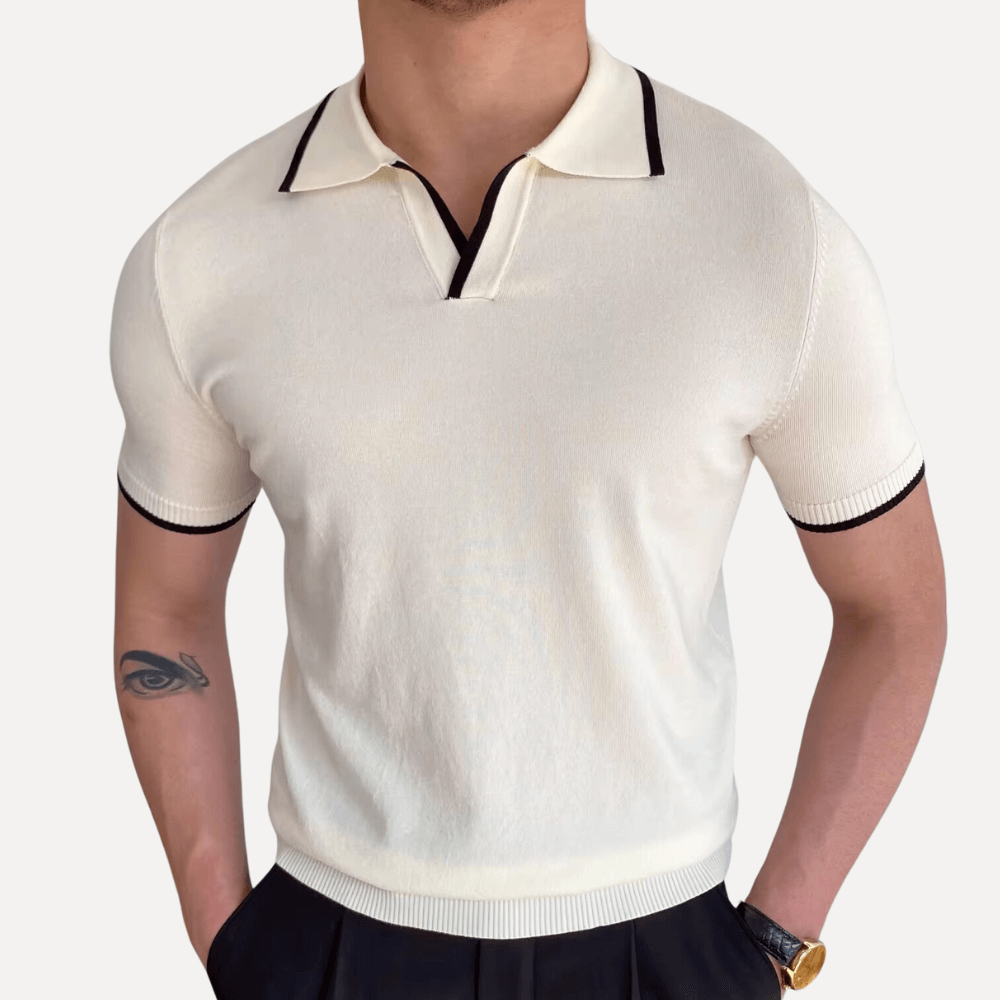 Simon Oryzonwear Men's Knit Polo Shirt