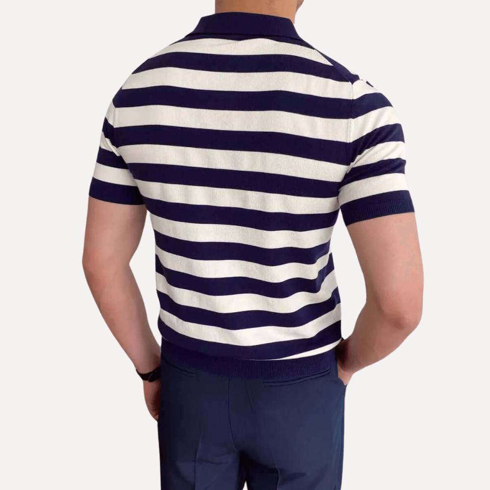 Mathew Oryzonwear Men's Knit Polo Shirt