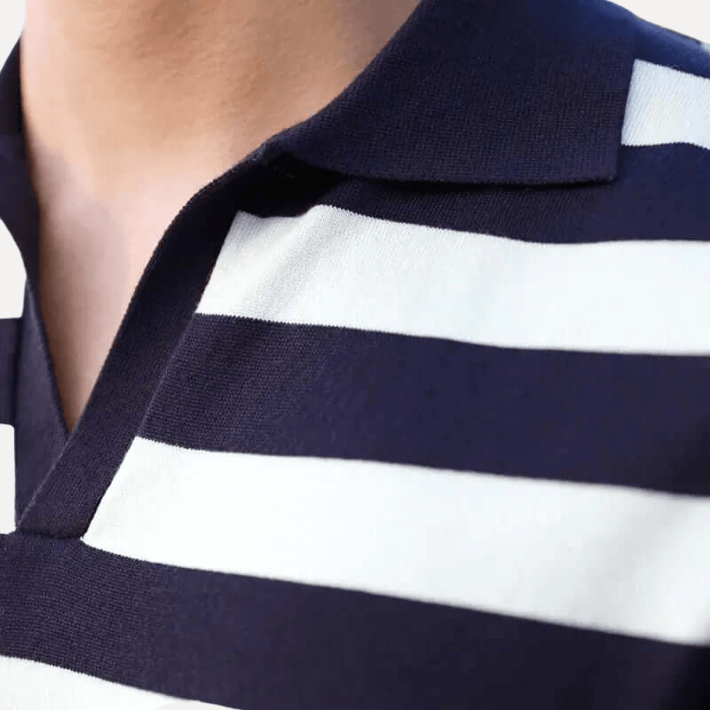Mathew Oryzonwear Men's Knit Polo Shirt