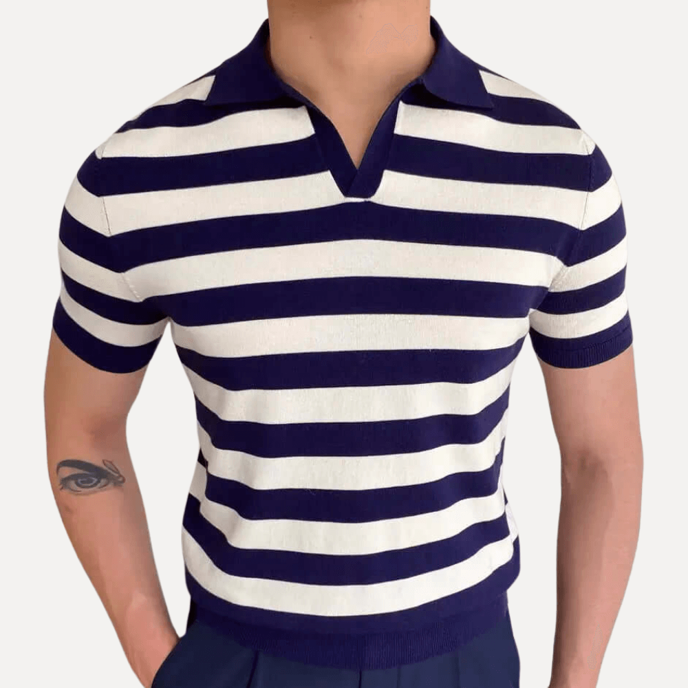 Mathew Oryzonwear Men's Knit Polo Shirt