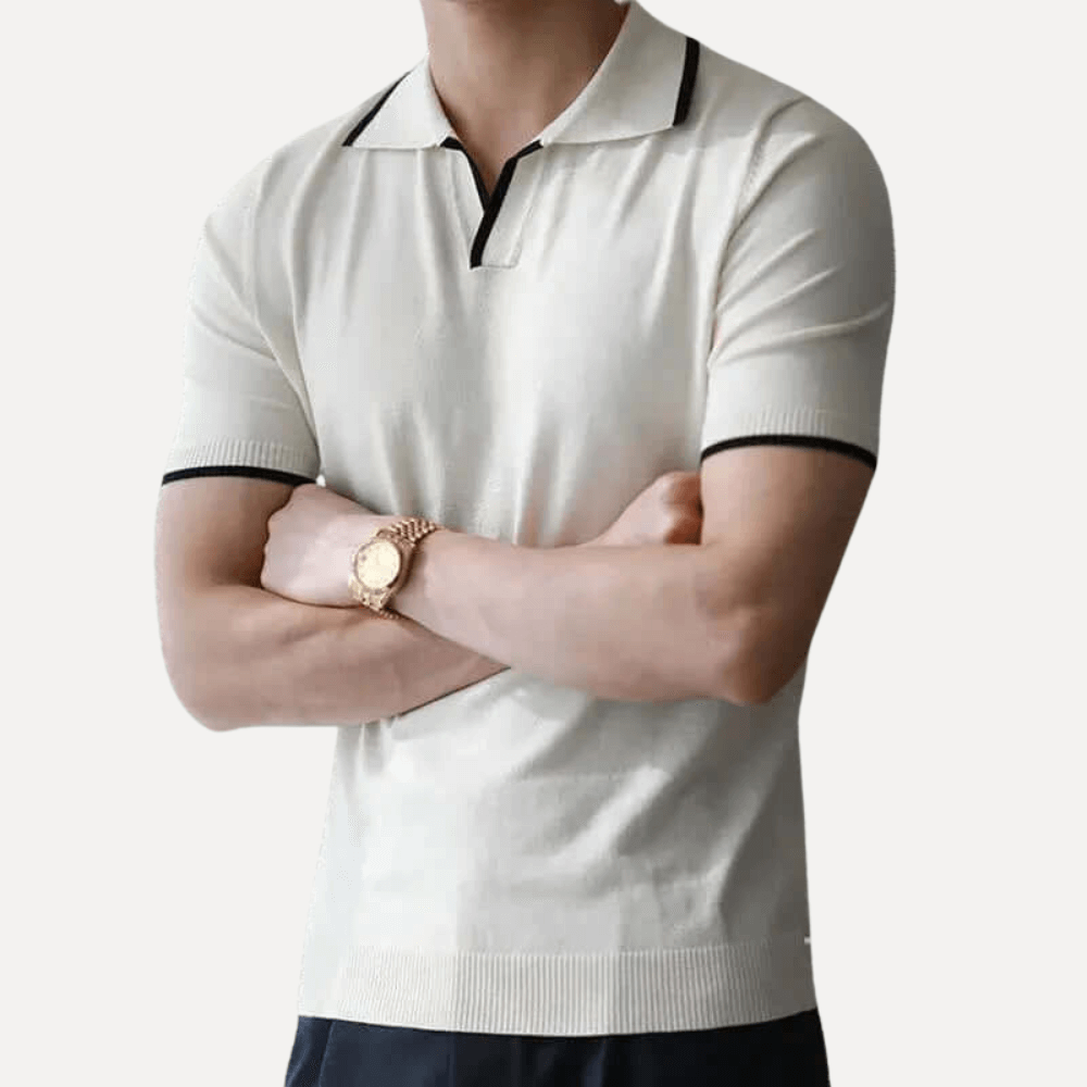 Simon Oryzonwear Men's Knit Polo Shirt